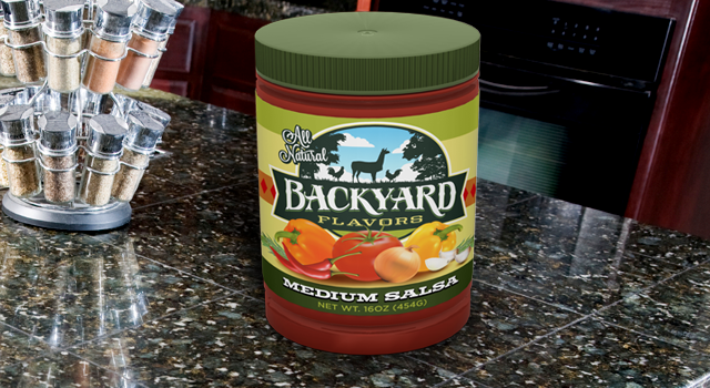 Backyard Flavors Identity and Packaging