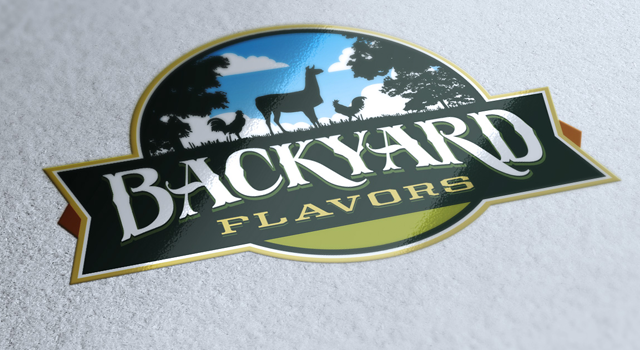 Backyard Flavors Identity and Packaging