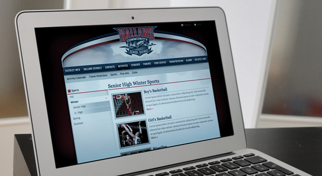 Ballard Bombers Website