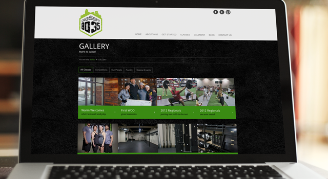 Crossfit 80•35 Website