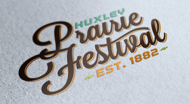 Huxley Prairie Festival Logos