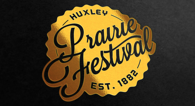 Huxley Prairie Festival Logos