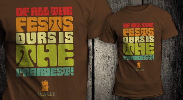 Huxley Prairie Festival T-Shirts