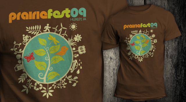 Huxley Prairie Festival T-Shirts