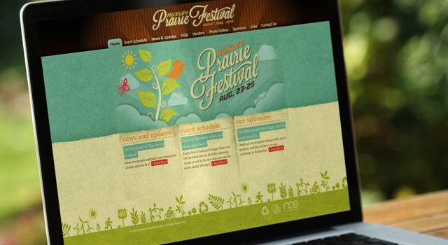 Huxley Prairie Festival Website