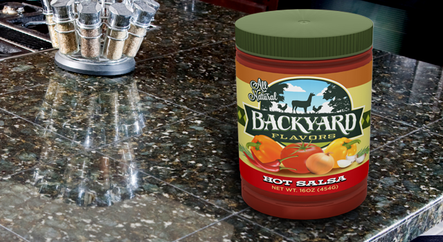 Backyard Flavors Identity and Packaging