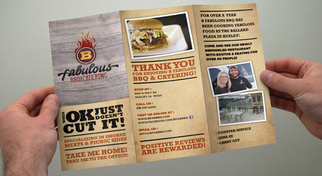 B-Fabulous Menu