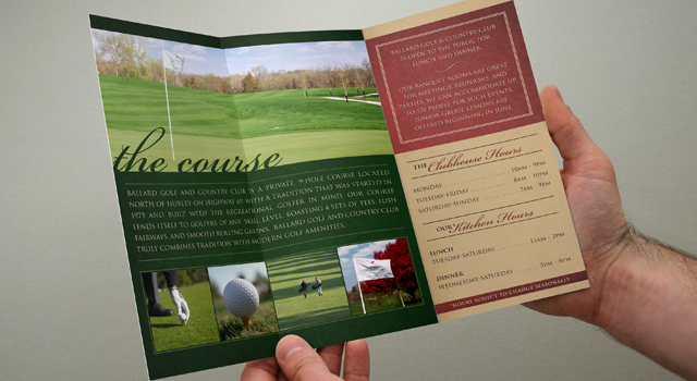 Ballard Golf &#038; Country Club Brochure