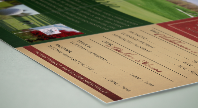 Ballard Golf &#038; Country Club Brochure