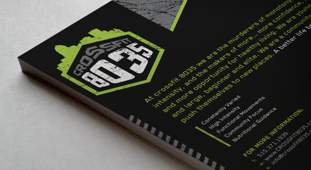 Crossfit 80•35 Branding