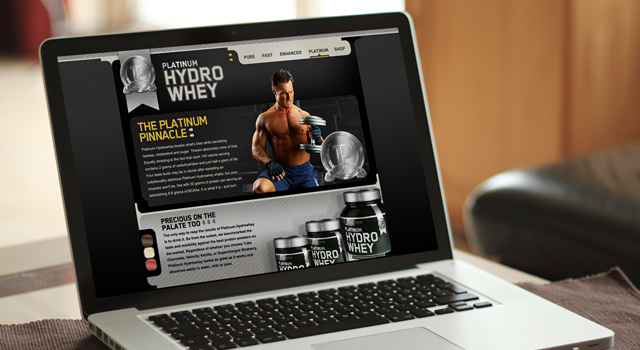 Optimum Nutrition Platinum Hydro Whey website