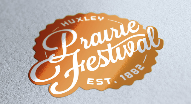 Huxley Prairie Festival Logos